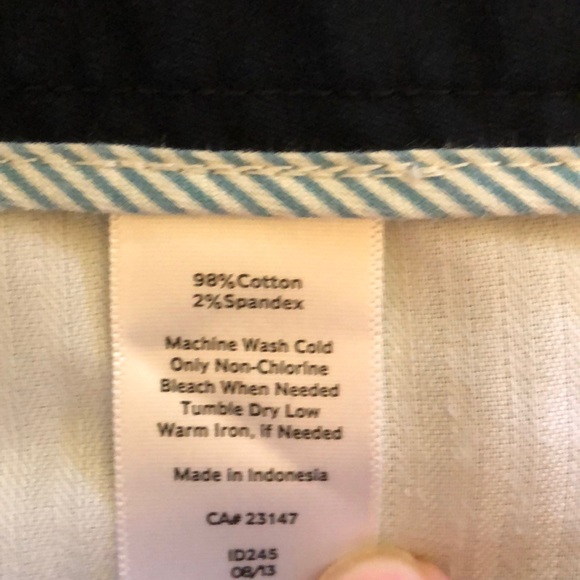 Talbots Signature Dark Blue Capri Pants Size 16 - Picture 5 of 5